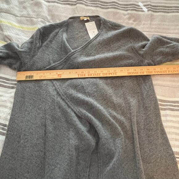 NWT Piko 1988 Grey Open Front Knit Cardigan Sweater - Picture 8 of 8